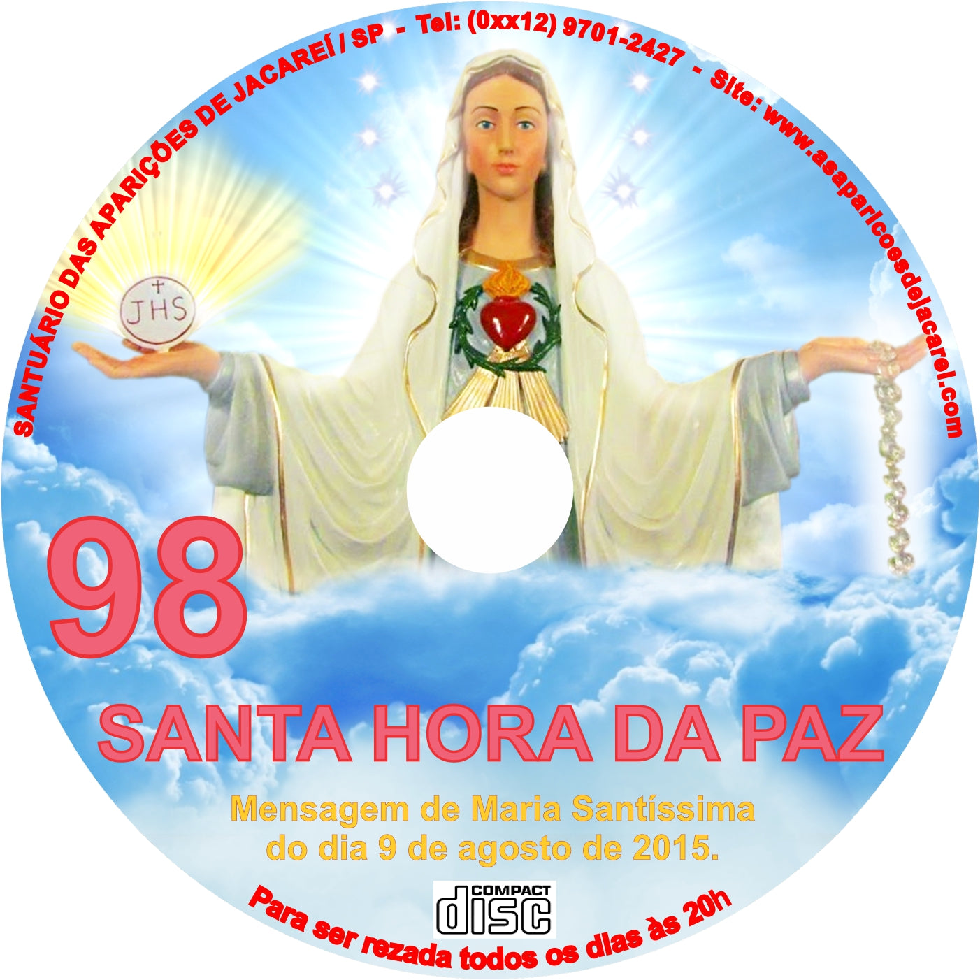 CD Hora da Paz 98 CD Hora da Paz 98
